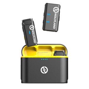 میکروفون یقه ای بی سیم دو کاربره هالی لند مدل LARK M1 Duo
